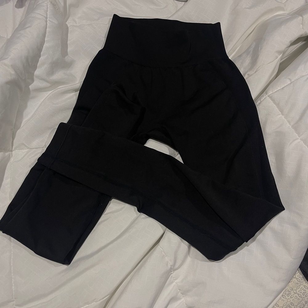 Black seamless Gymshark Leggings